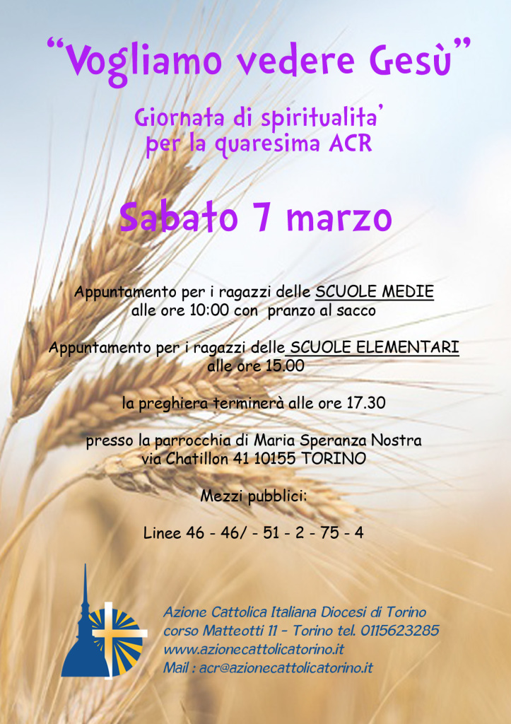 Preghiera Quaresima